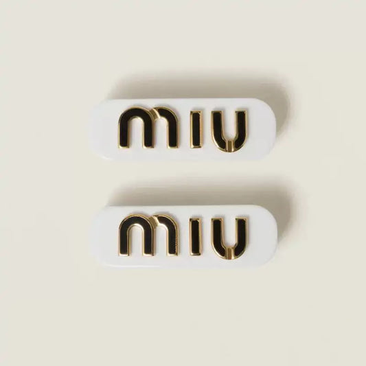 Miu Miu hair clips hair accessories