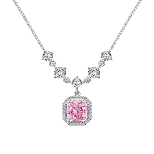 Dainty Charm Zirconia Jewelry Pendant Necklace