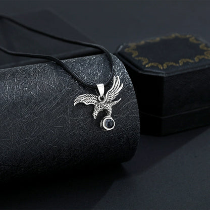 projection necklace for men-stainless