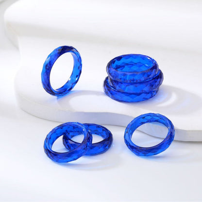 Lab Grown Corundum Ring Blue Red | JIMMY JEWELRY