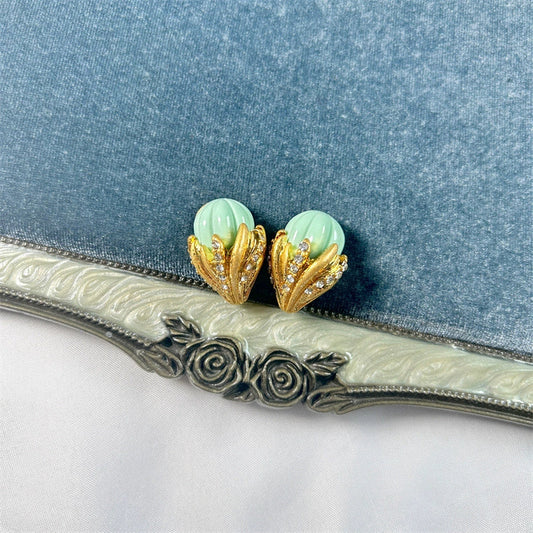 Oscar de la Renta Enamel Ice Cream Stud Earrings Women