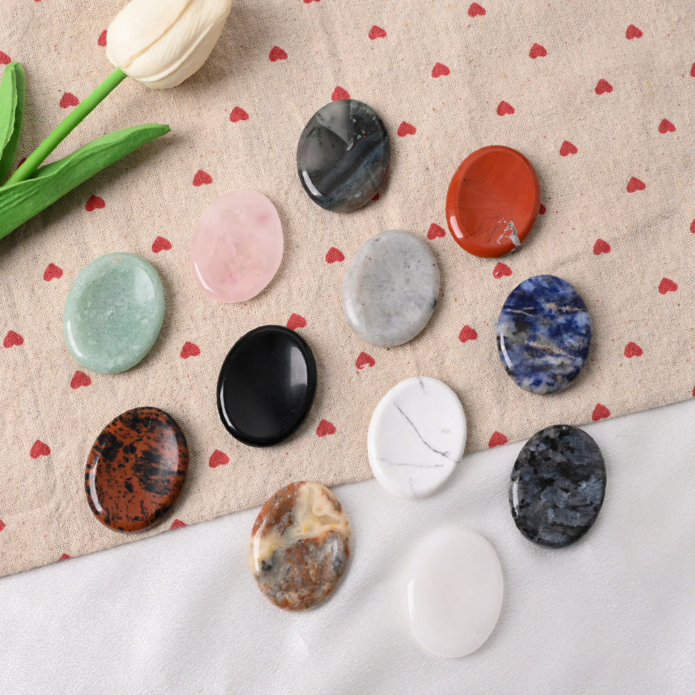 Worry Stones – Pocket Crystals for Calm & Self-Care