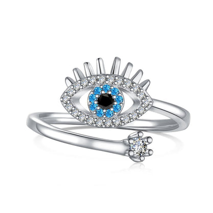 vintage evil eye ring