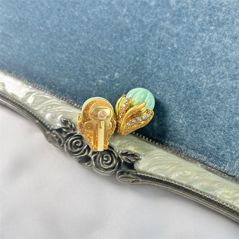 Oscar de la Renta Enamel Ice Cream Stud Earrings Women