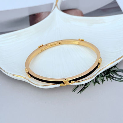 Tory Burch Enamel T Bracelet