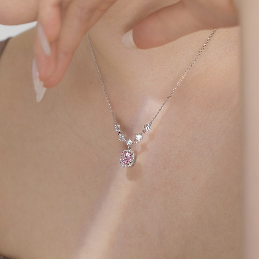 Dainty Charm Zirconia Jewelry Pendant Necklace