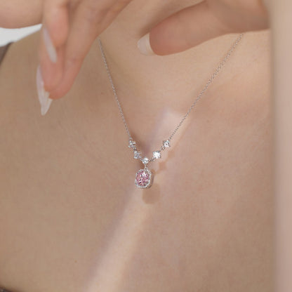 Dainty Charm Zirconia Jewelry Pendant Necklace