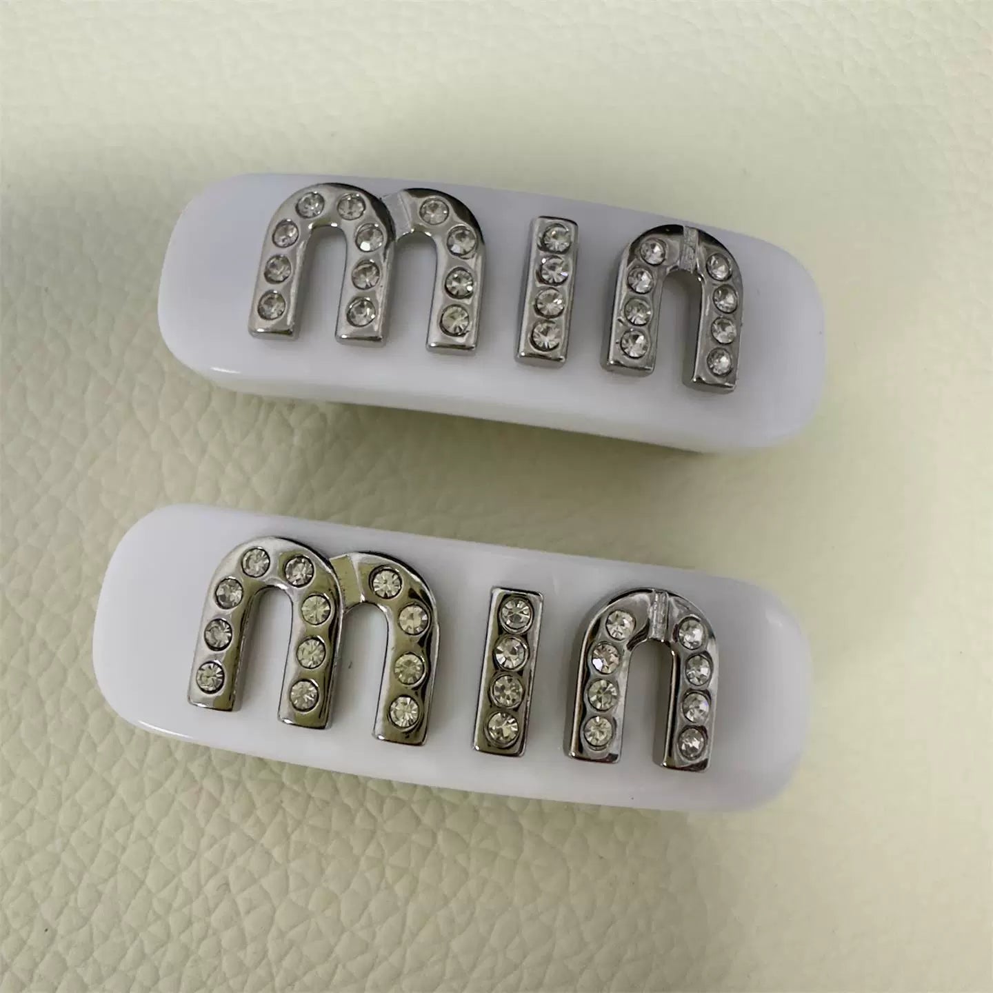 Miu Miu hair clips hair accessories