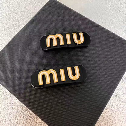 Miu Miu hair clips hair accessories