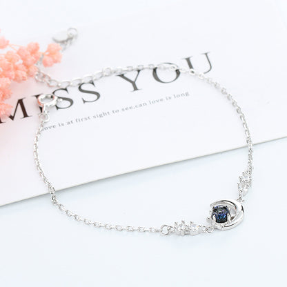 Celestial Moon & Star Charm Bracelet