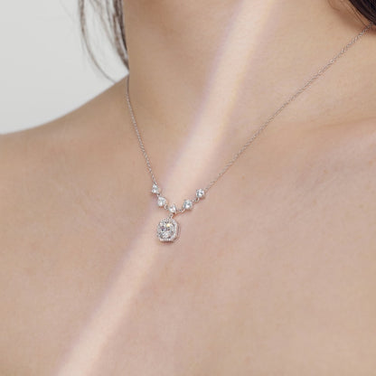 Dainty Charm Zirconia Jewelry Pendant Necklace