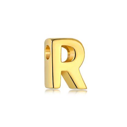 r alphabet pendant