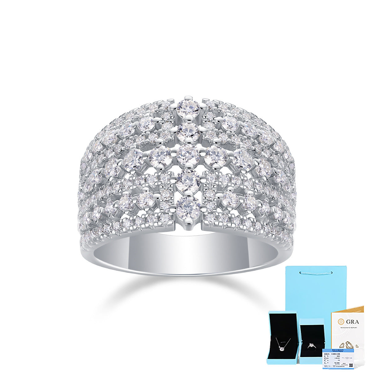 925 diamond ring real