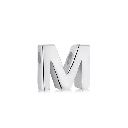 alphabet m necklace