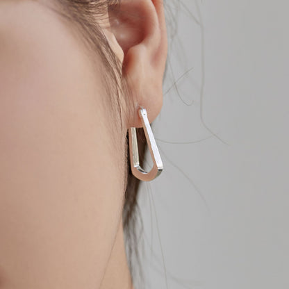 drop shaped earrings