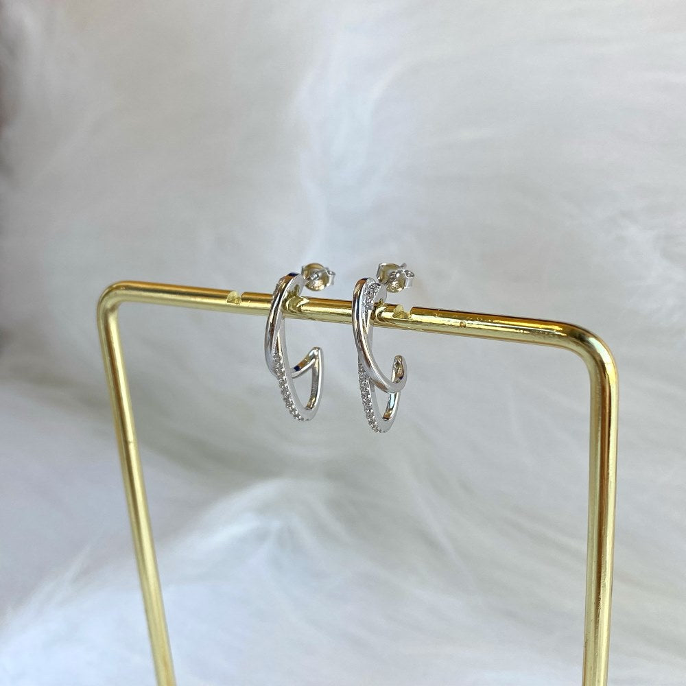 silver earrings cheap