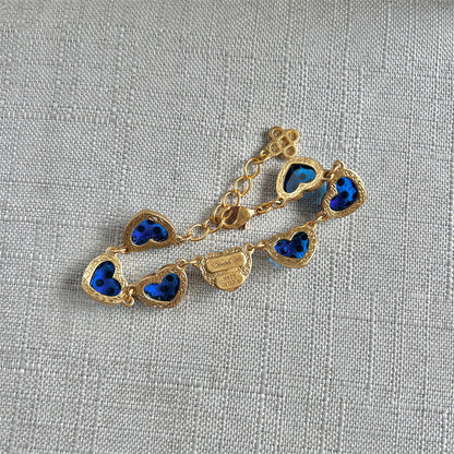 Oscar de la Renta Sweet Vintage Matte Heart Bracelet women