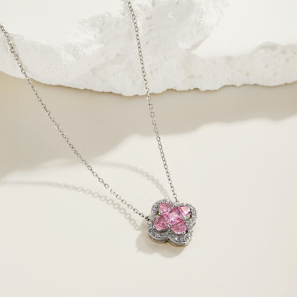 van cleef diamond clover necklace