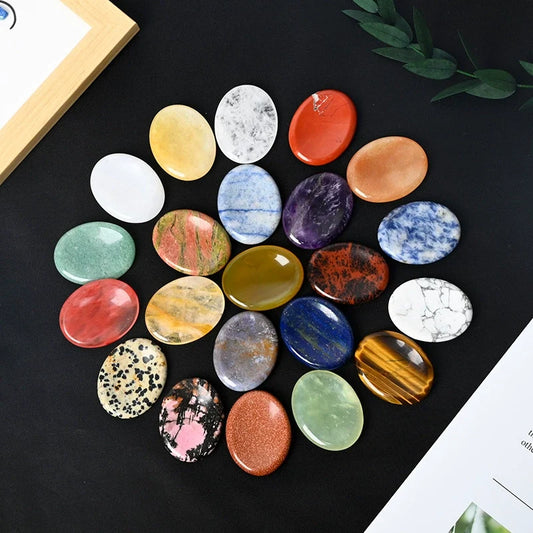 Worry Stones – Pocket Crystals for Calm & Self-Care