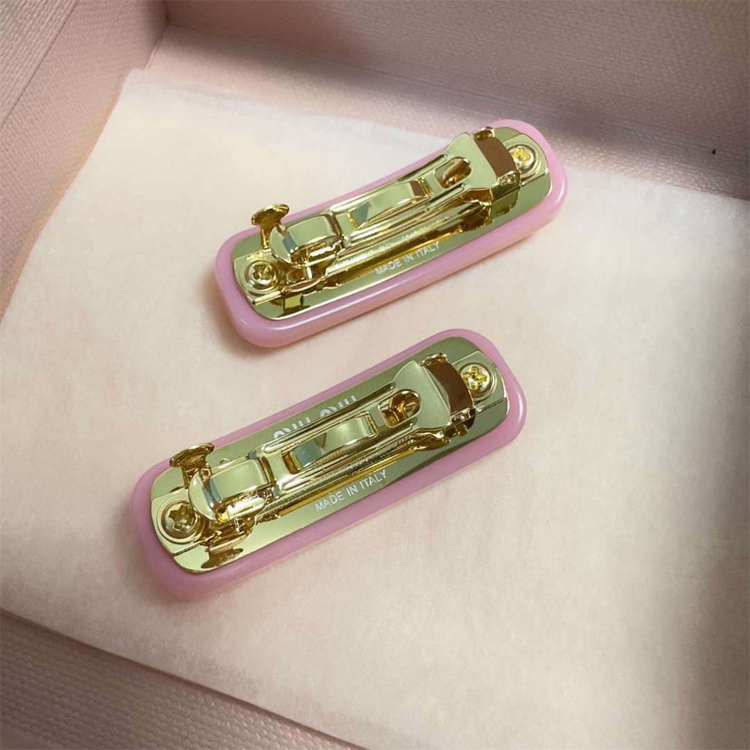 Miu Miu hair clips hair accessories