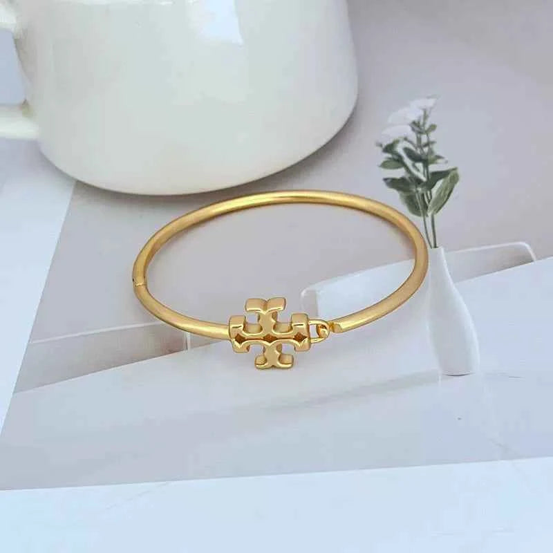 TB logo fish hook Bracelet