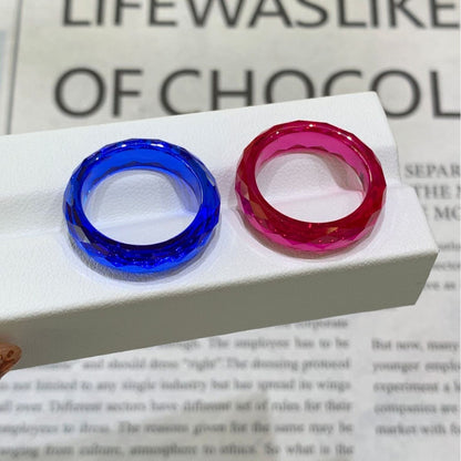 Lab Grown Corundum Ring Blue Red | JIMMY JEWELRY