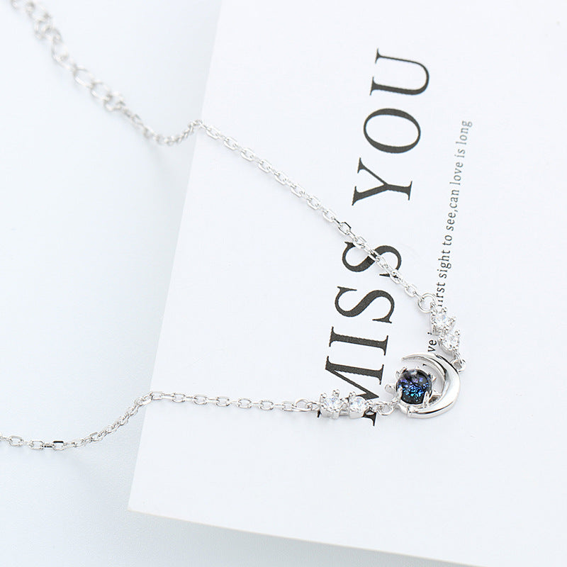 Celestial Moon & Star Charm Bracelet