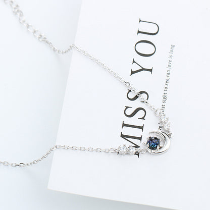 Celestial Moon & Star Charm Bracelet