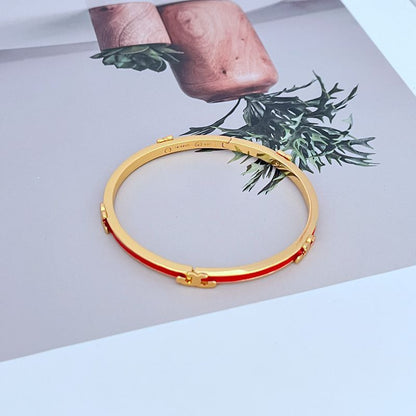 Tory Burch Enamel T Bracelet