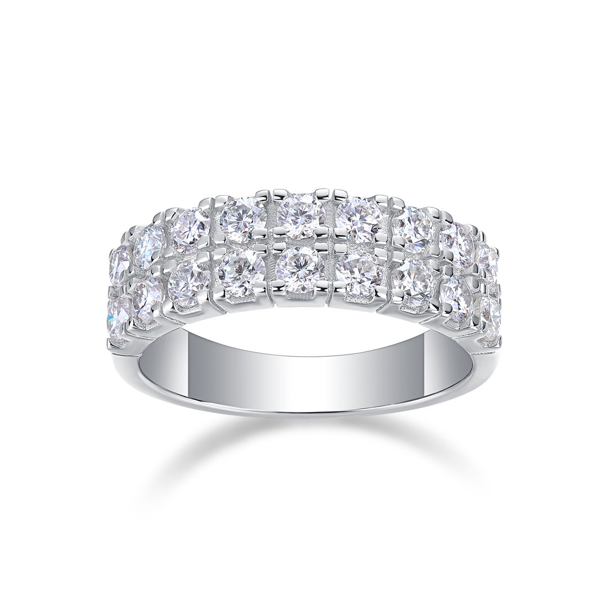 moissanite oval solitaire ring