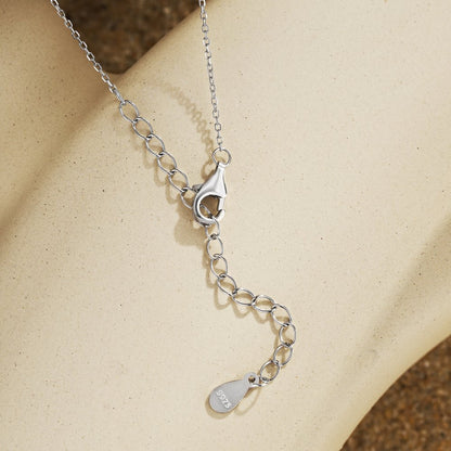 Butterfly Sterling Silver Choker Necklace