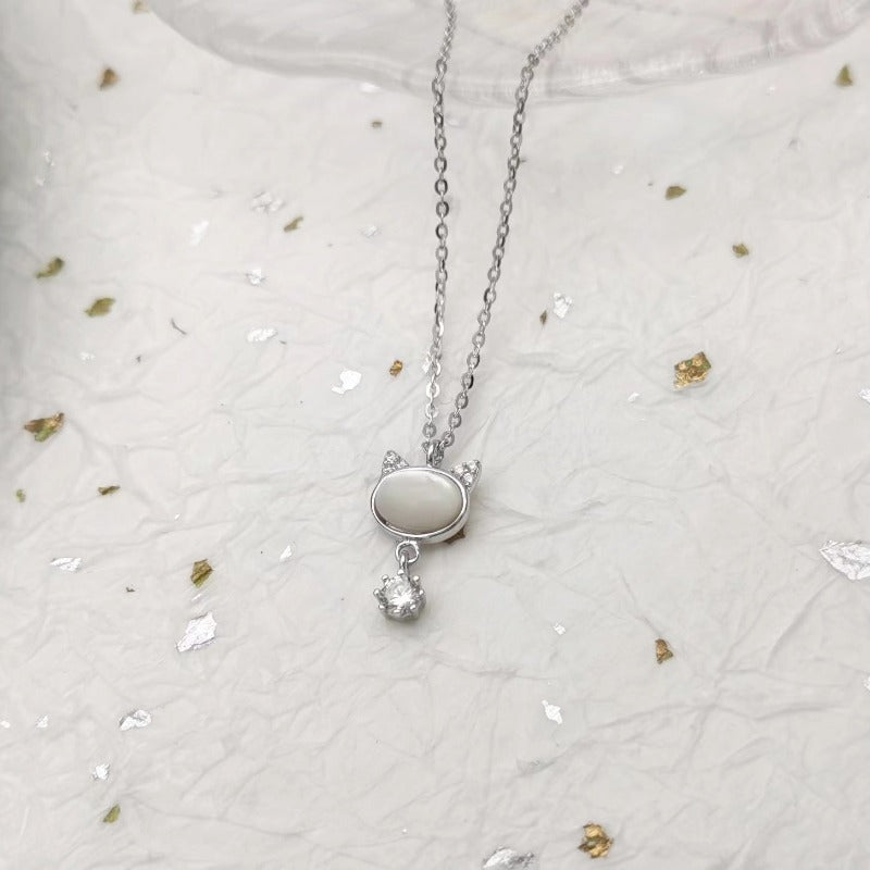 hello kitty necklace sterling silver