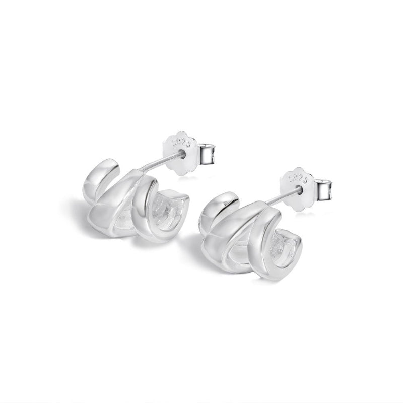 Fashion Forward Silver Studs

