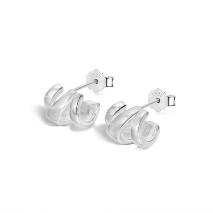 Fashion Forward Silver Studs

