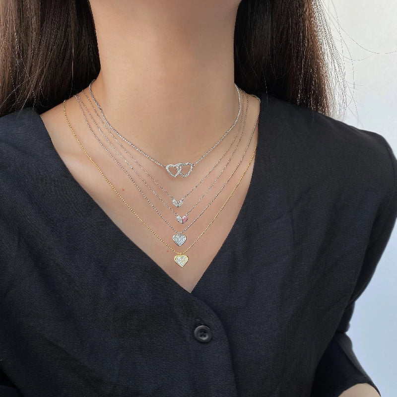 Contemporary Paperclip Lariat

