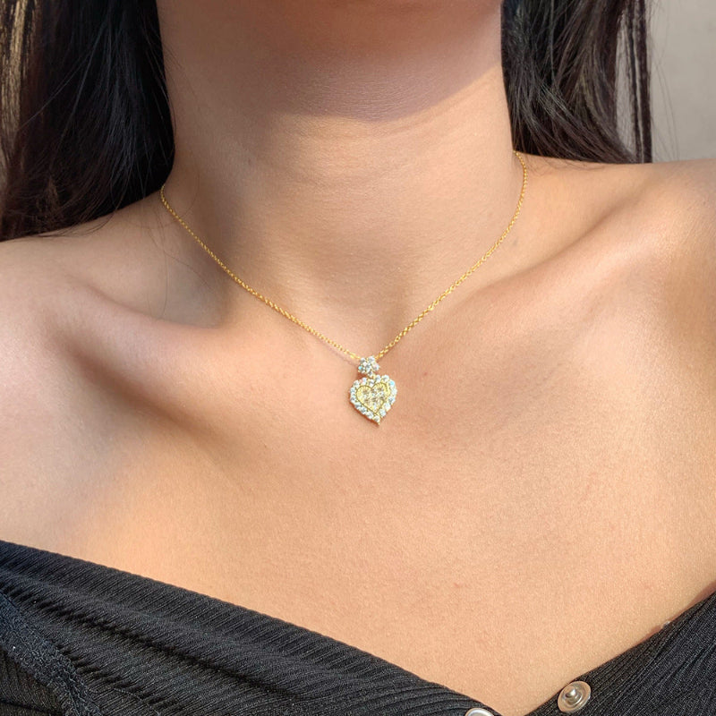 Gilded Heart with Halo of Sparkle

