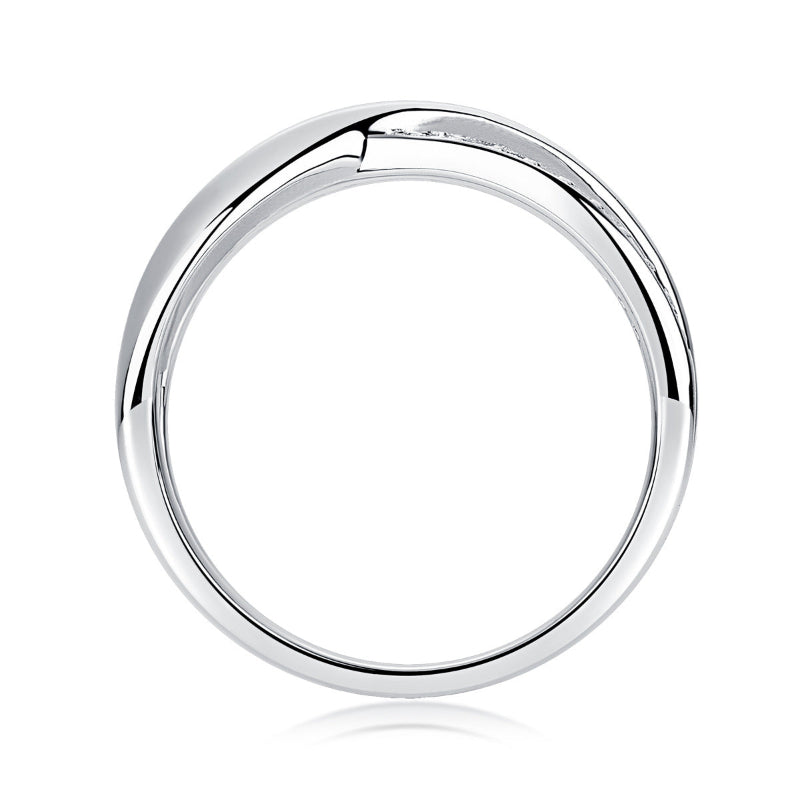 Glamorous Vintage Look Silver Ring

