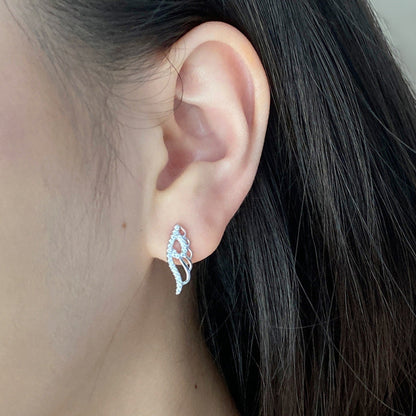 Sparkling Feather Ear