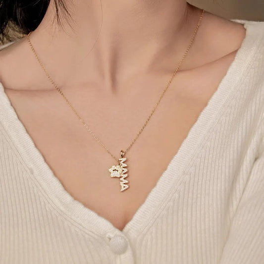 Pet Mama Sterling Silver Necklace

