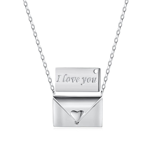Hidden Message Letter Locket

