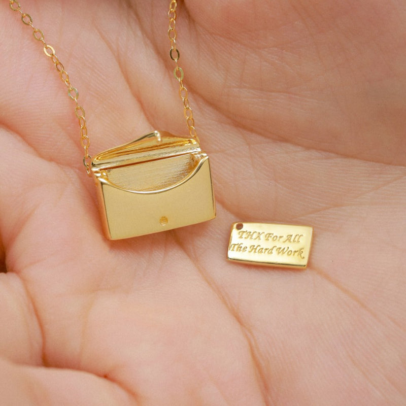 "I Love You" Letter Locket Charm

