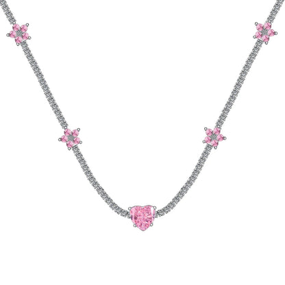 Heart Flower Zirconia Checker