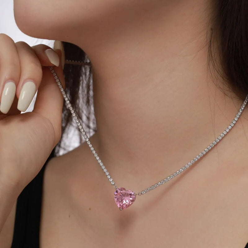 Charming Heart Choker