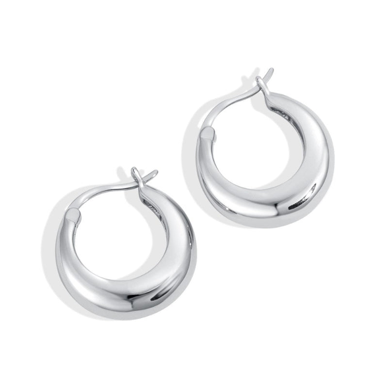 Voluminous Gold Huggie Hoops

