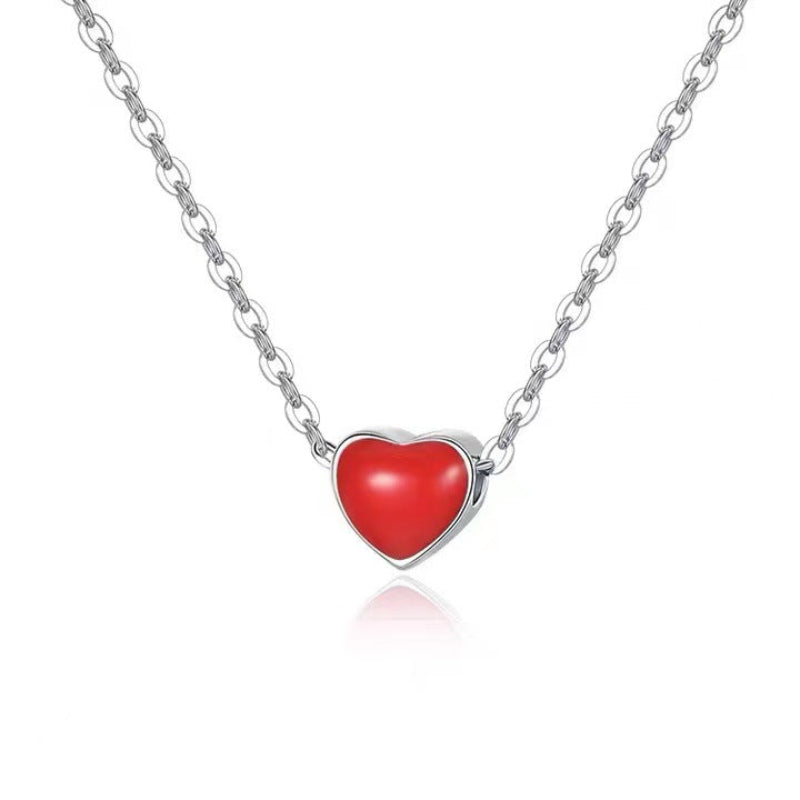 Little Red Love Necklace

