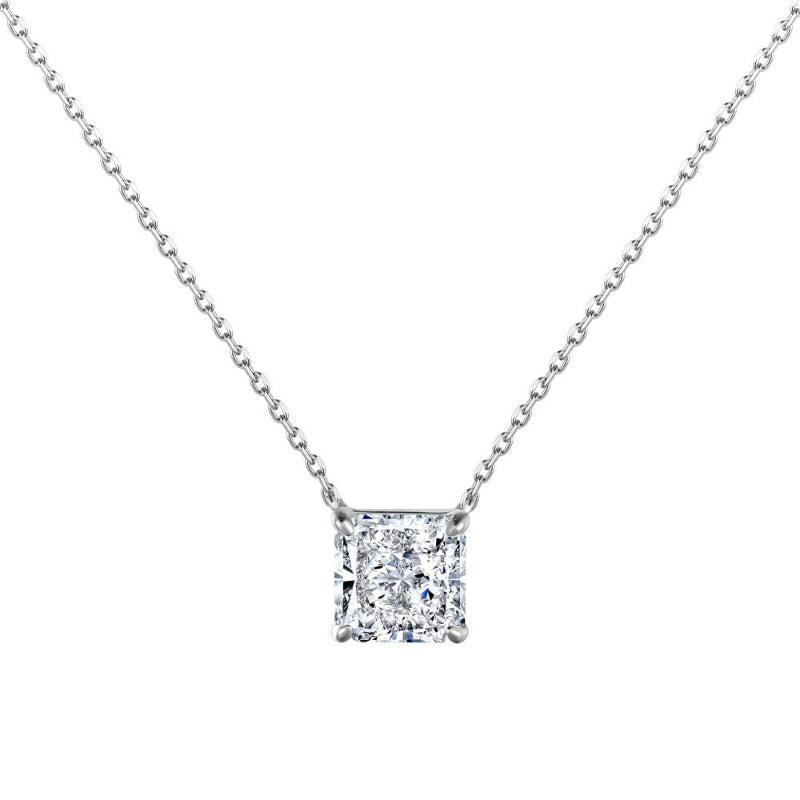 Enticing Square Zirconia Pendant