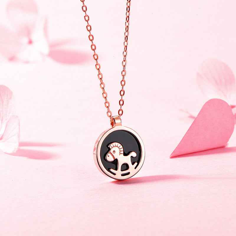 rocking horse pendant