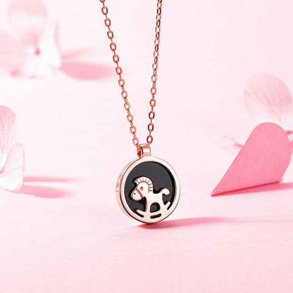 rocking horse pendant