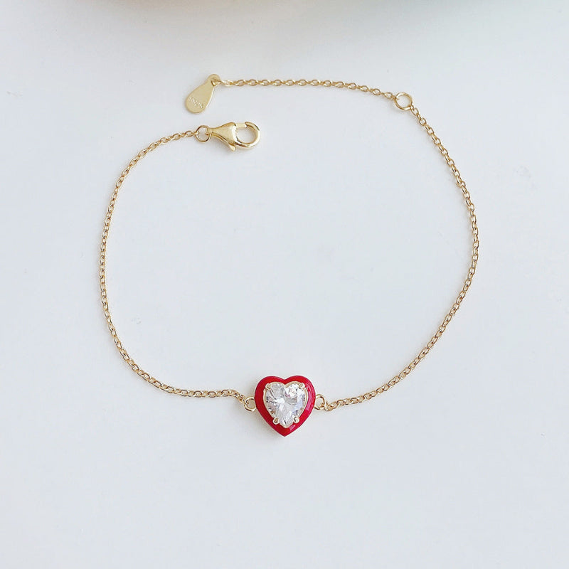 925 silver link bracelet