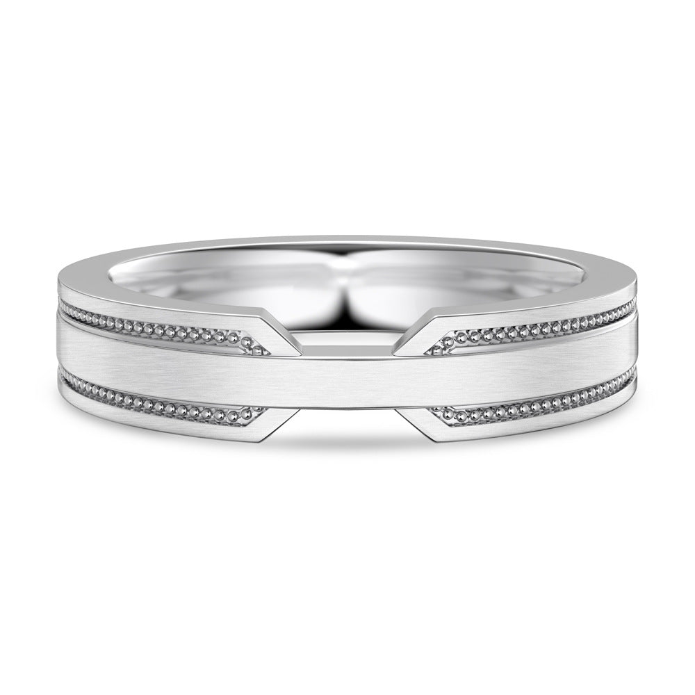 Refined Classic Couple Lover Wedding Ring